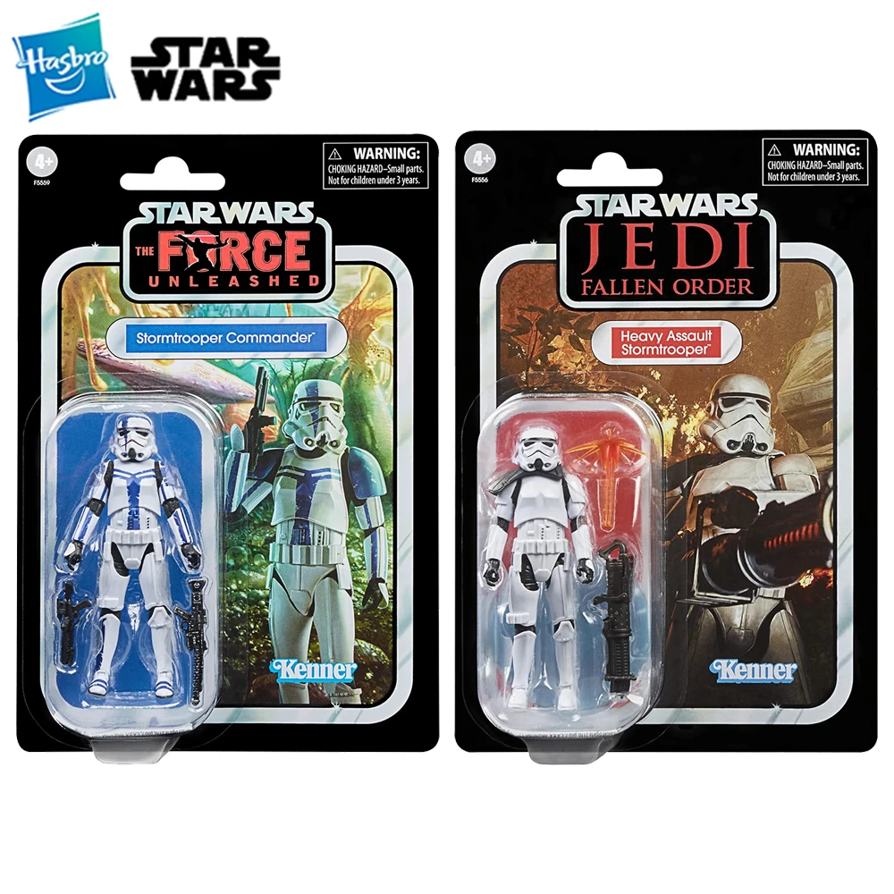 

[В наличии] Hasbro STAR WARS, винтажная коллекция, командир штурмовика и тяжелый штурмовой штурмовик, 3,75-дюймовые фигурки, игрушки