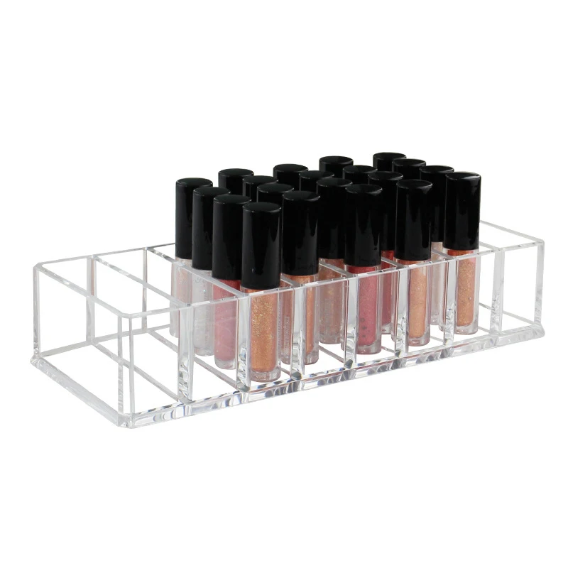 Présentoir de vernis à ongles portable, boîtes en acrylique, étui transparent MELOrganizers, 8 compartiments