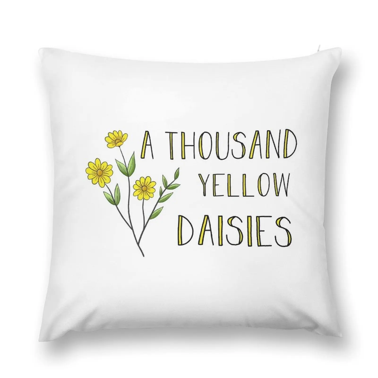 

I love you a thousand yellow daisies. Throw Pillow Cushions Cover bed pillows Christmas Covers pillow