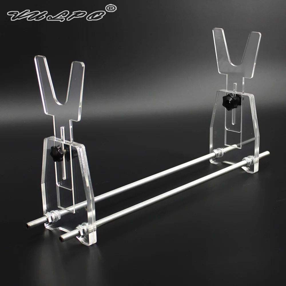 

VULPO Hunting Airsoft Tactical Gun Cleaning And Maintenance Cradle Rifle Transparent Display Stand Gun Modle Showing Rack