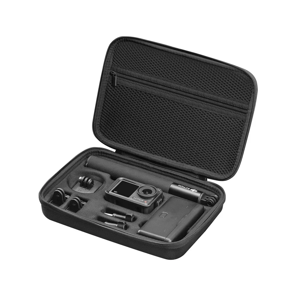 Étui portable étanche pour DJI Osmo Action 5 PRO 4 3, chargeur de batterie, sac à main de rangement pour perche à selfie, accessoires pour appareil