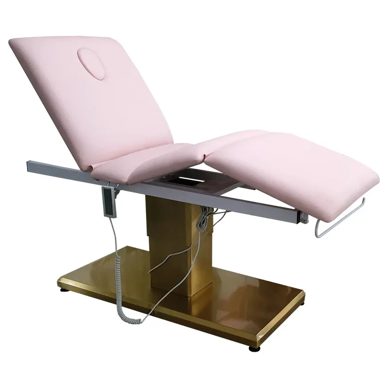 

Electric Beauty Adjustable Ridge Bed Medical Beauty Folding Tattoo Couch Facial Bed