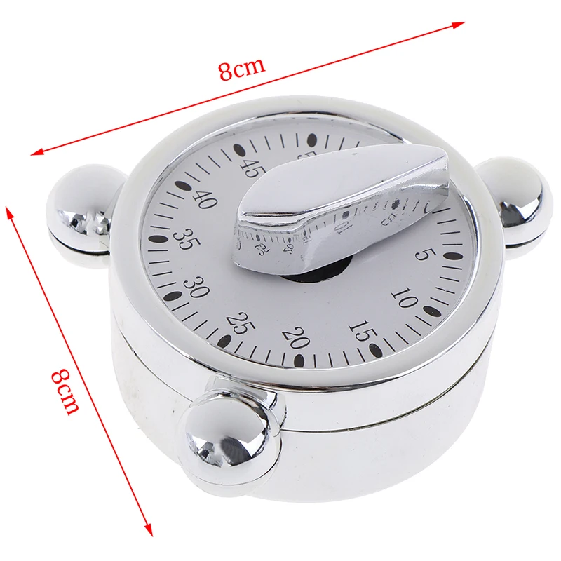 1Pcs 60minutes Mechanical Cooking Reminders Alarm Clock For Kitchen Countdown Timer