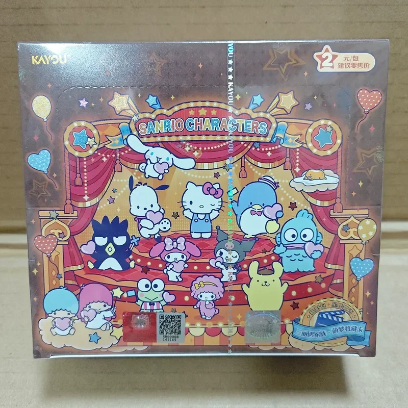 Sanrio-Familienfiguren, Überraschungs-Blindbox, Sammelkarten, verschiedene Serien, Hobby-Sammelartikel, Anime-Karten, Kindergeburtstagsgeschenk, Kitty.