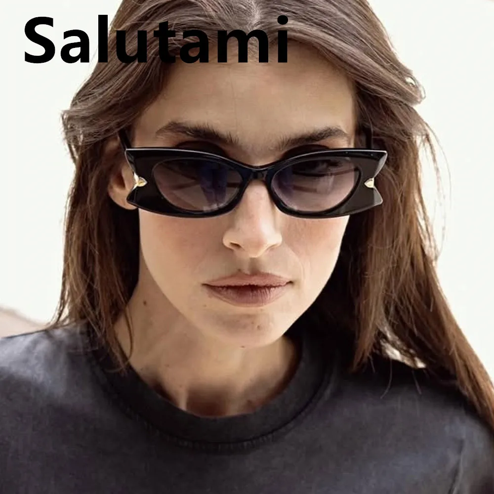 نظارات شمسية كلاسيكية على شكل فراشة متدرجة على شكل عين القطة للنساء موضة جديدة نظارات شمسية سوداء مثيرة للسيدات نظارات كاجوال عصرية #1