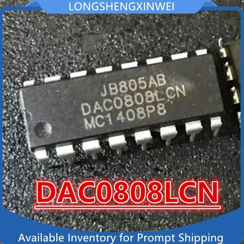 1PCS New DAC0808LCN DAC0808 DIP-16 integrated circuit 8-bit analog-to-digital converter chip in Stock Original