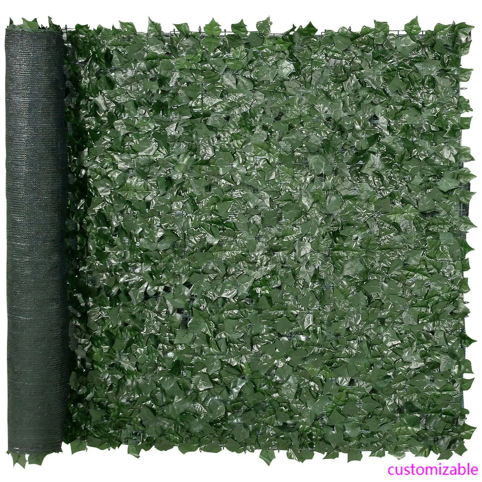 

Ivy Privacy Fence, 59 x 98 in Artificial Green Wall Screen, Greenery Ivy Fence with Mesh Cloth Backing and Strengthened Joint