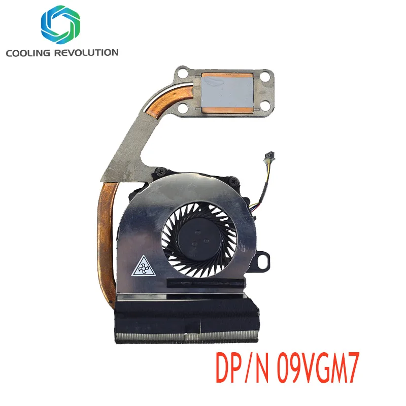 Ventilador do dissipador de calor da CPU do laptop EF60070V1-C060-G9A DC5V 4Pin para Dell Latitude E6330 E6430S 09VGM7 9VGM7