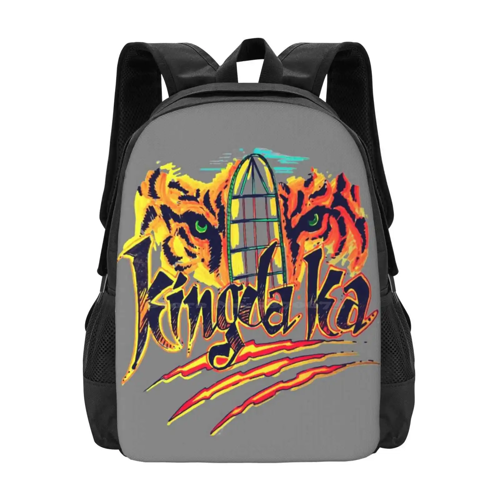 Kingda Ka Design School Bag Big Capacity Backpack Laptop Kingda Ka Roller Tallest Fastest Intamin Six Flags Nj New Launch Strata