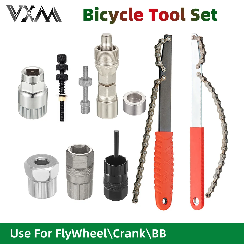 

Bicycle Repair Tool Kits Flywheel Remover Cutter Crank Puller Bike Wrench MTB Road Bikes Maintenance Tools Bracket