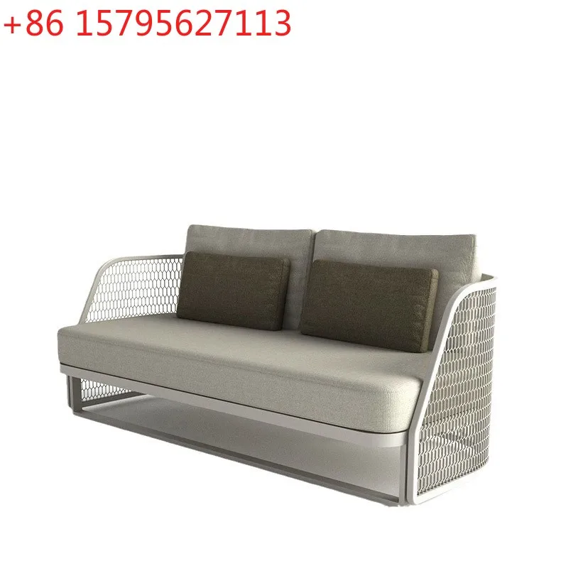 

Открытый диван для отдыха из алюминиевого сплава, открытый двор, водонепроницаемый и солнцезащитный крем, балкон, вилла, садовый диван на открытом воздухе, комбинация