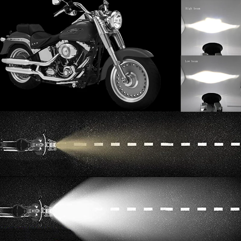 2/1 قطعة 7 "LED المصباح زاوية عيون DRLHeadlamp مرحبا/منخفضة بدوره إشارة ل الحضرية 4x4 سوزوكي الساموراي جيب العالمي 7 "موتو العلوي