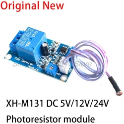 XH-M131 DC 5V 12V 24V Light Control Switch Photoresistor Relay Module Detection Sensor 10A brightness Automatic Control Module