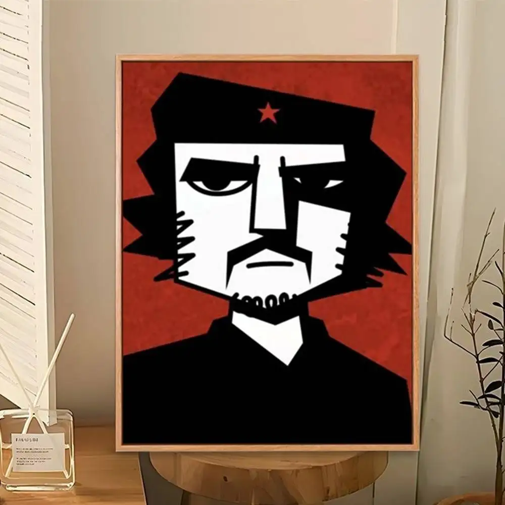 C-Che G-Guevara Freedom   Poster Perfect Space Sticker Self Adhesive for Office Home Theater Wall Art Decor Fancy Gift