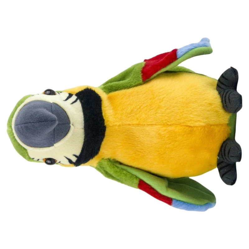 Juguete electrónico para loros 77HD, juguete peluche, loro parlante, muñeco peluche que canta, muñecos musicales para