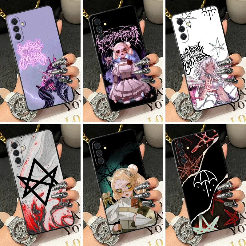 Soft Silicone Phone Case for Samsung A17 A16 A15 A14 A13 BMTH B-Brings Me The H-Horizons Shell A57 A56 A55 A54 A53 A37 A36 A27 A