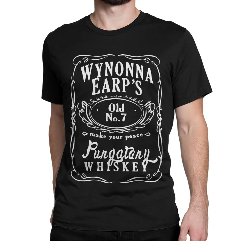 Earp Whiskey Wynonna Earp T-Shirt Men Women Funny Cotton Tees Round Collar Short Sleeve T Shirts Printed Clothing