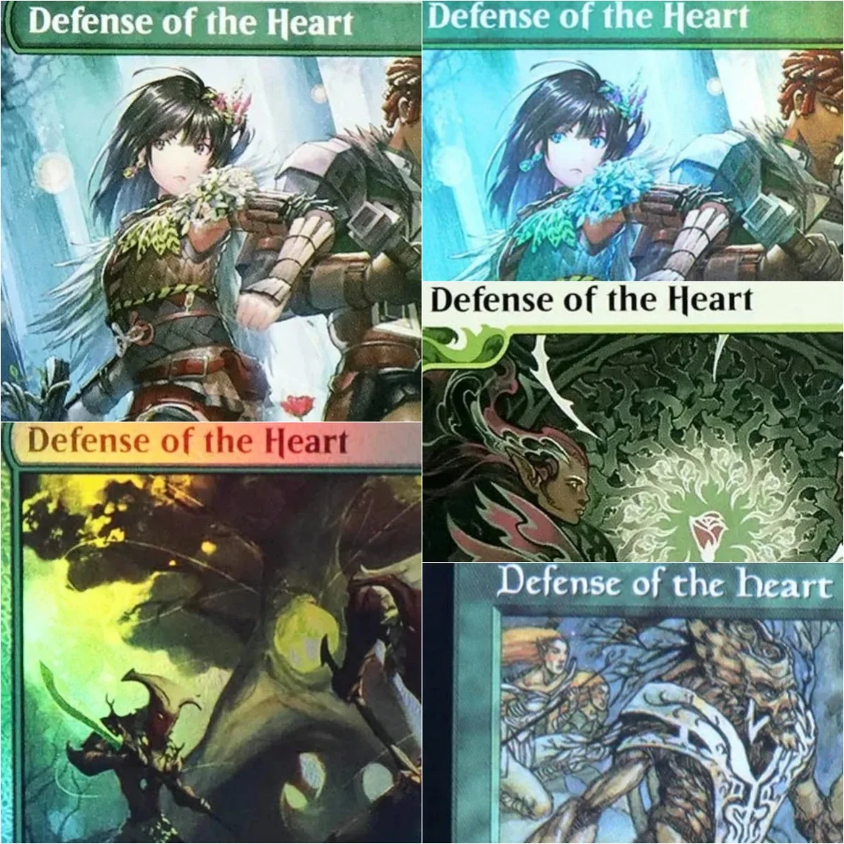 

Defense of the Heart Magical proxy Cards Game Black Top Quality Proxy Cards Board Game Trading Cards Proxy