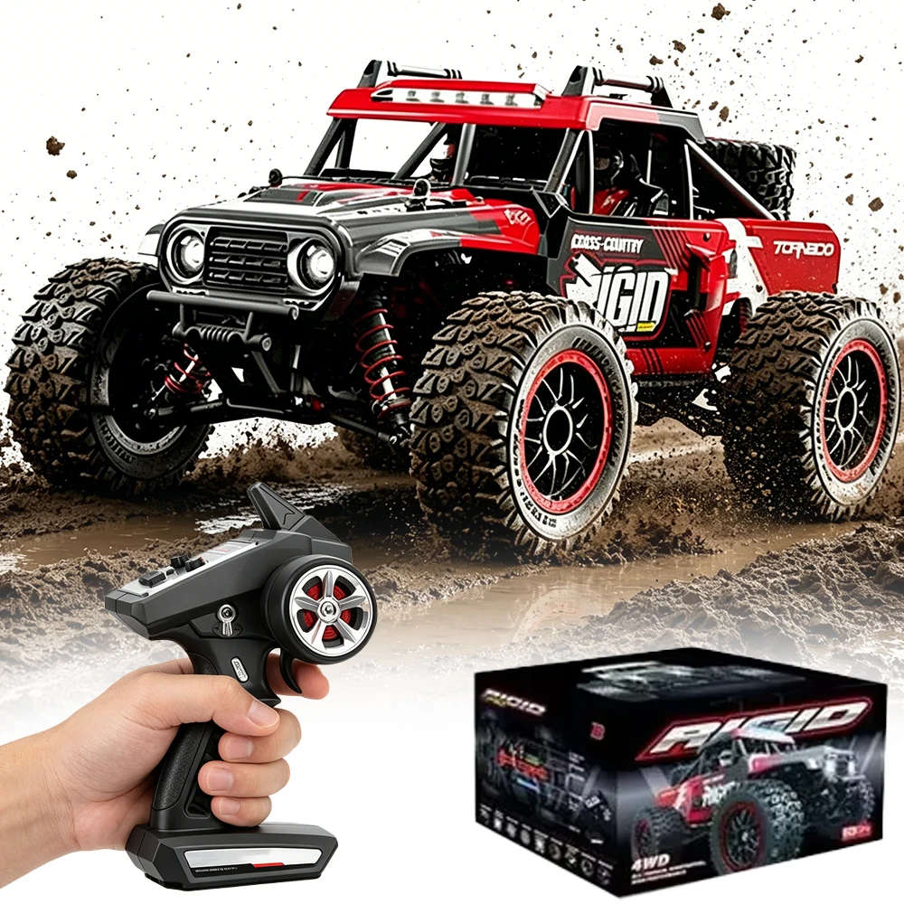 

Радиоуправляемая машинка 2026 Red C8805, 2.4G, для дрифта, масштаб 1:16, полноприводный высокоскоростной внедорожник, игрушка-подарок для мальчиков и взрослых