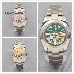 36mm 39mm Sapphire Glass 2023 New Style Stainless Steel Watch Japanese Nh35 Automatic Mechanical Movement N3