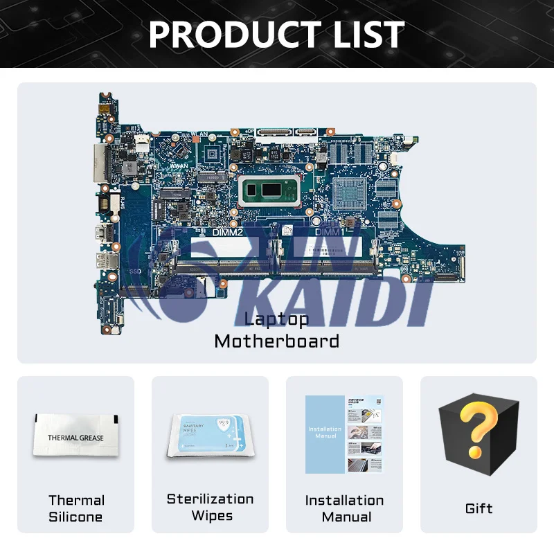 Para hp 840 g6 850 placa-mãe 6050a3022501 i5 i7 L62757-601 L62760-601 portátil mainboard testado elitebook 840-g6 850-g6