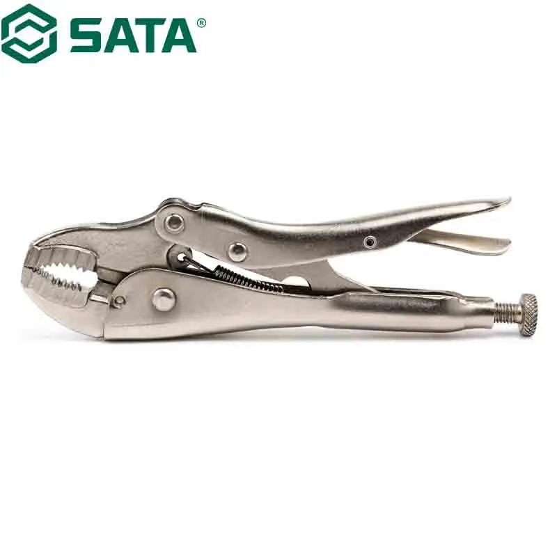 

SATA 71103 Round Edged Locking Pliers High Quality Materials Exquisite Workmanship Simple Operation Improve Work Efficiency