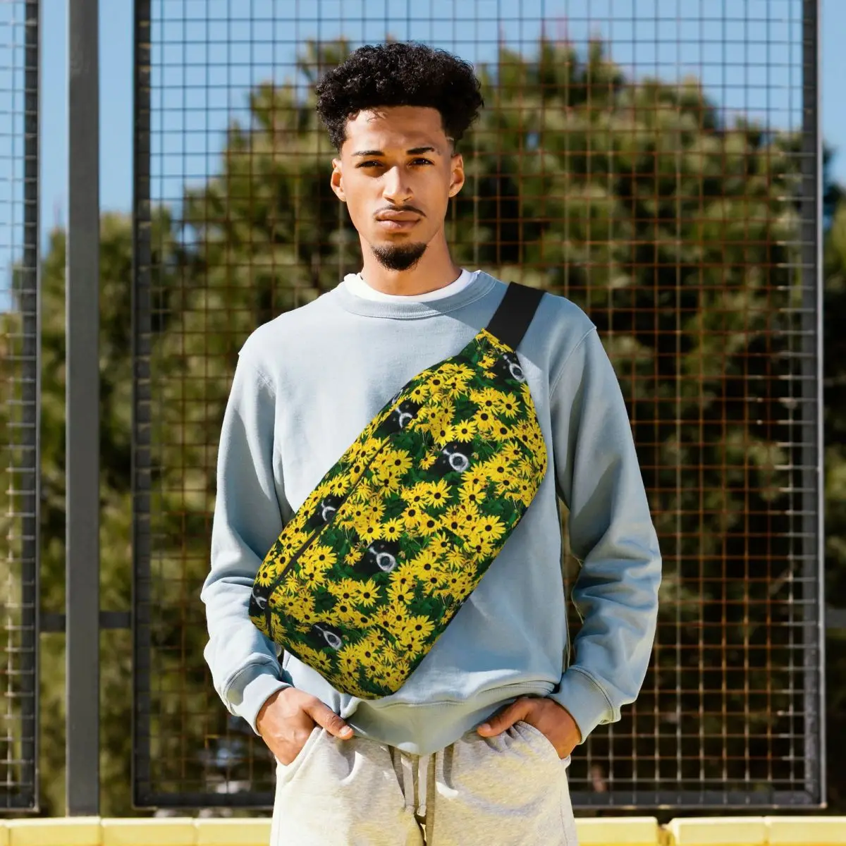 

Crossbody Waist Bag Cute Love Border Collies Dog Pet Men Women Adjustable Fanny Pack Travel Running Money Phone Pouch Chest Bag