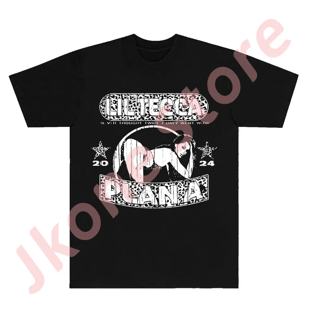 Lil Tecca Never Thought Merch Tee Plan A Album Logo T-Shirts Women Men Fashion Casual HipHop Short Sleeve