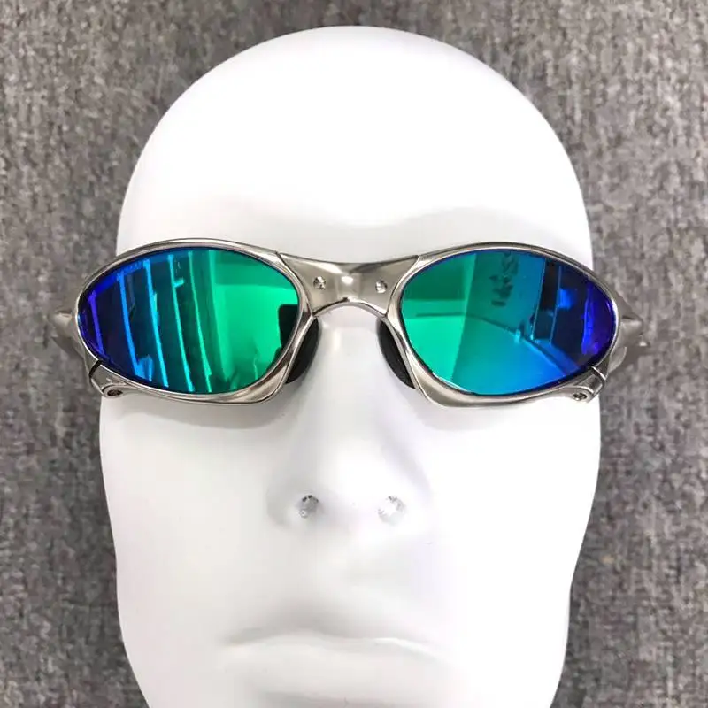 Mtb Man Gepolariseerde Zonnebril Fietsen Bril UV400 Vissen Zonnebril Metalen Fiets Bril Fietsen Eyewear Riding Bril H8-3