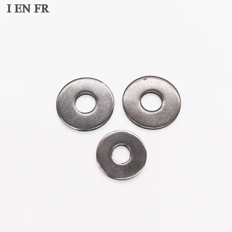 

M3 M4 M5 M6 M8 M10 M12 M14 M16 M18 M20 -M27 DIN9021 Large Flat Washer 304 Stainless Steel Big Metal Gasket Meson Plain Washers
