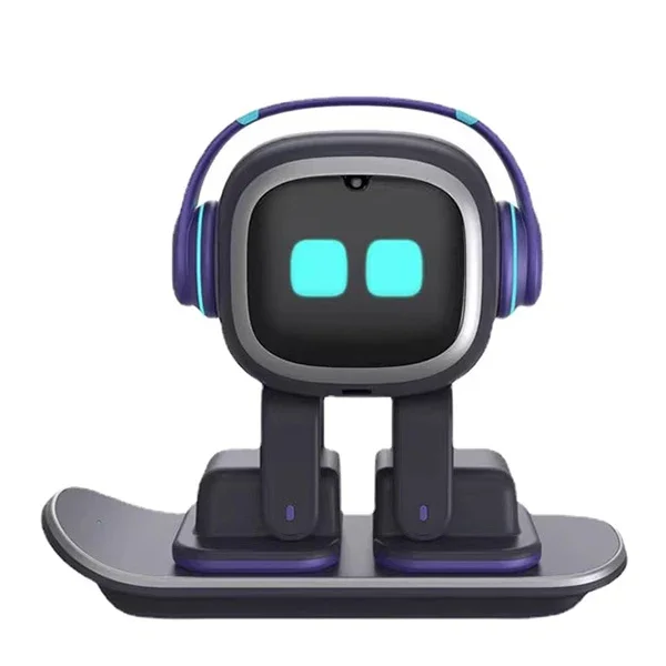 

Emo Robot Intelligent emotional interactive voice Ai toys children accompany pet vector robot