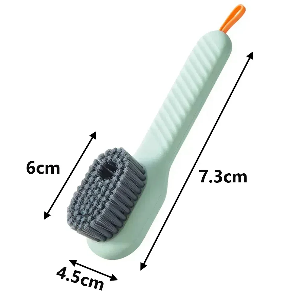 Creative Shoes Brush Automatic Soap Liquid Adding Cleaning Brushes Scrubbing Brush Household Soft Bristle Hydraulic Shoe Brushes