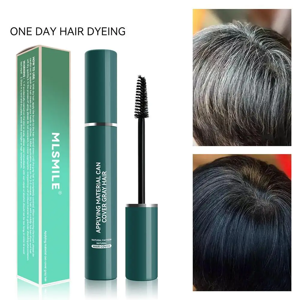 Hair Dying Stick Long Lasting Fast Staining Washable High Saturation Cover White Hair Non-toxic Not Greasy Disposable Hair Dye