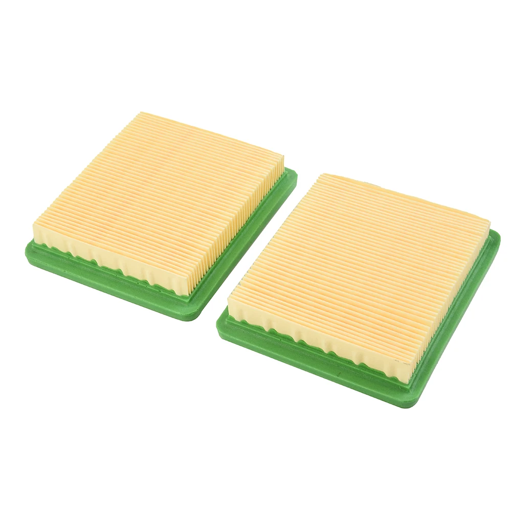 2pcs Trimmer Air Filter For-RM 4639 5196 ES / PRO 1855-RM 5.5 5.0 Lawn Mower Spare Parts Garden Tools Accessories