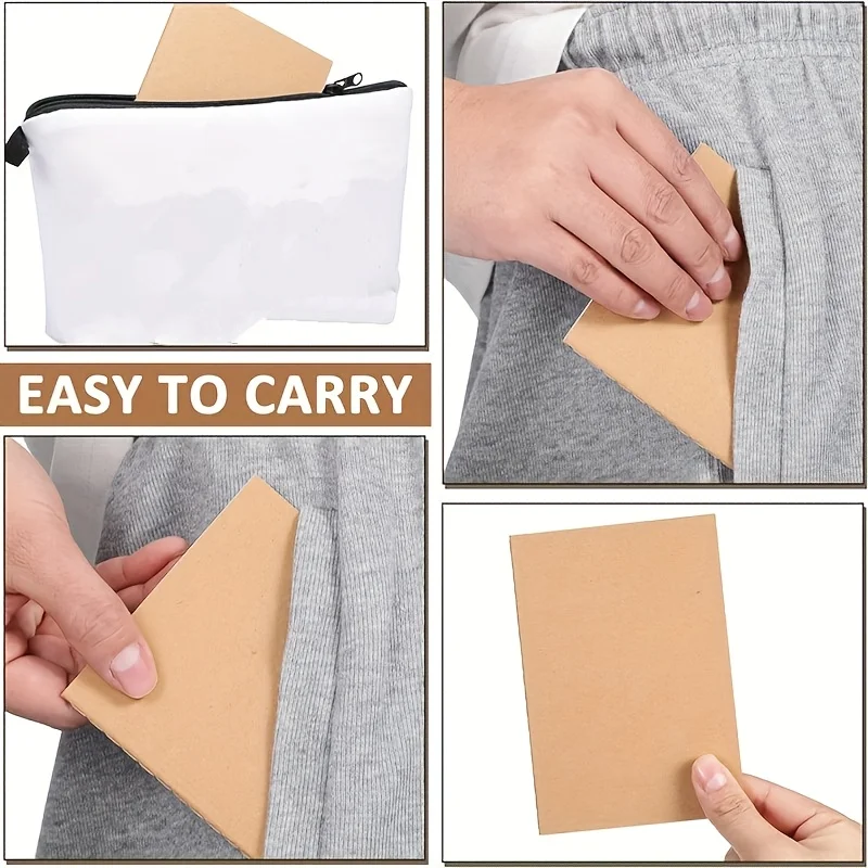 Notebook 5/10/20 Pcs Mini 5.12x3.54 Inch, Blank Unlined Pocket Journal for Travel, Students School Office Writing view 4