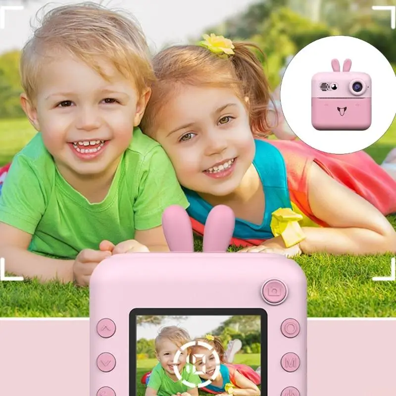 B03F Simple Operation Mini Digital Print Camera With Intuitived Control Instantly Photo Output Captures Moment Instantly