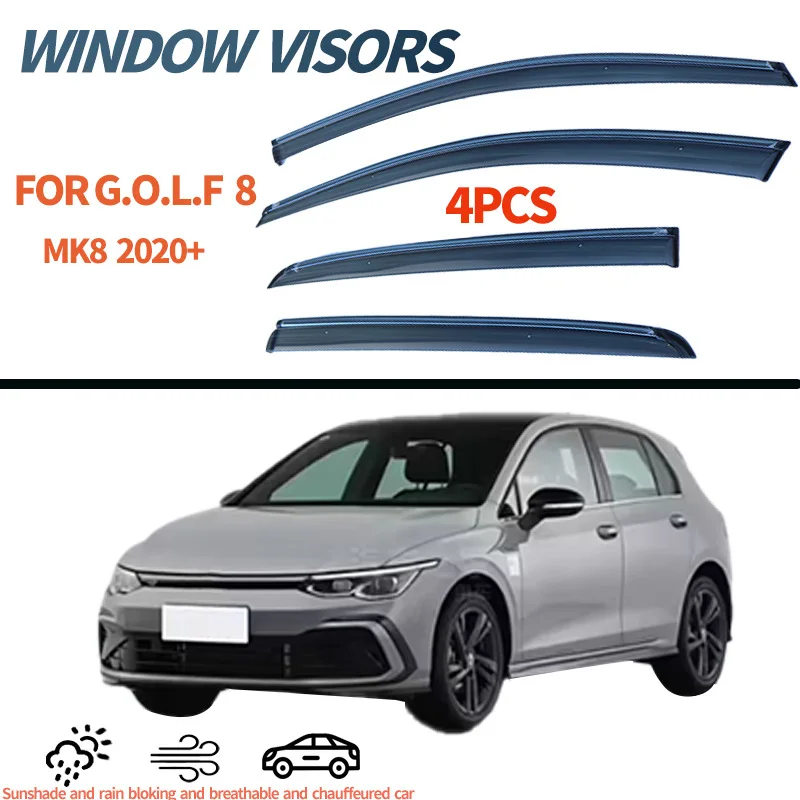 

Suitable for Volkswagen Golf 8 R-Line 2020-2023 car weather shield
