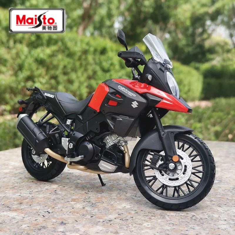 

Maisto 1:12 Suzuki V-Storm Alloy Racing Motorcycle Model Diecasts Metal Street Sports Motorcycle Model Simulation Kids Toys Gift