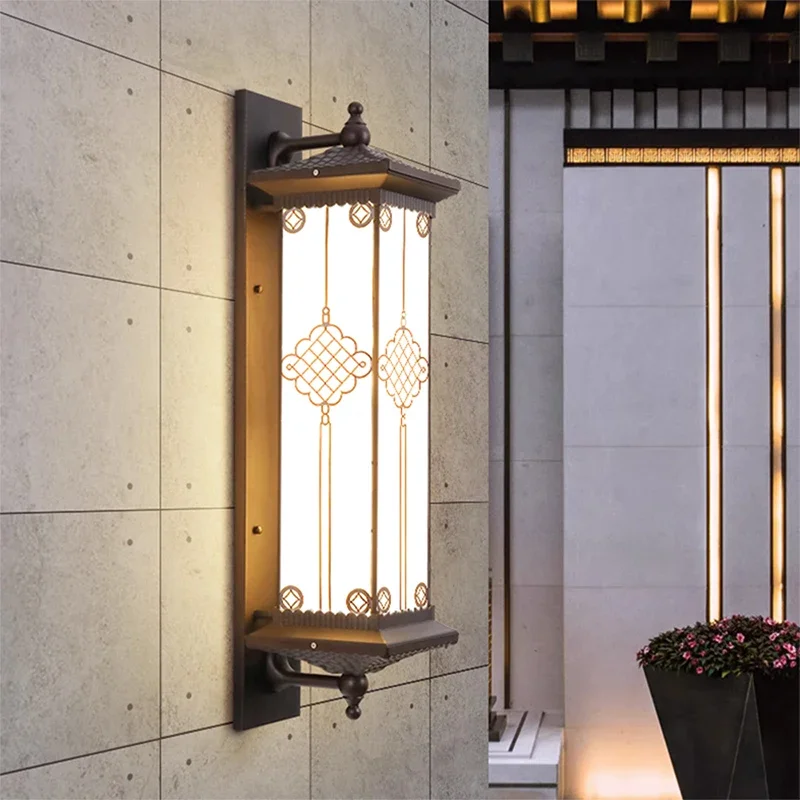 8M Contemporary LED Outdoor Wall Lamps Electric Simplicity Waterproof Balcony Hallway Courtyard Villa Gate Hotel