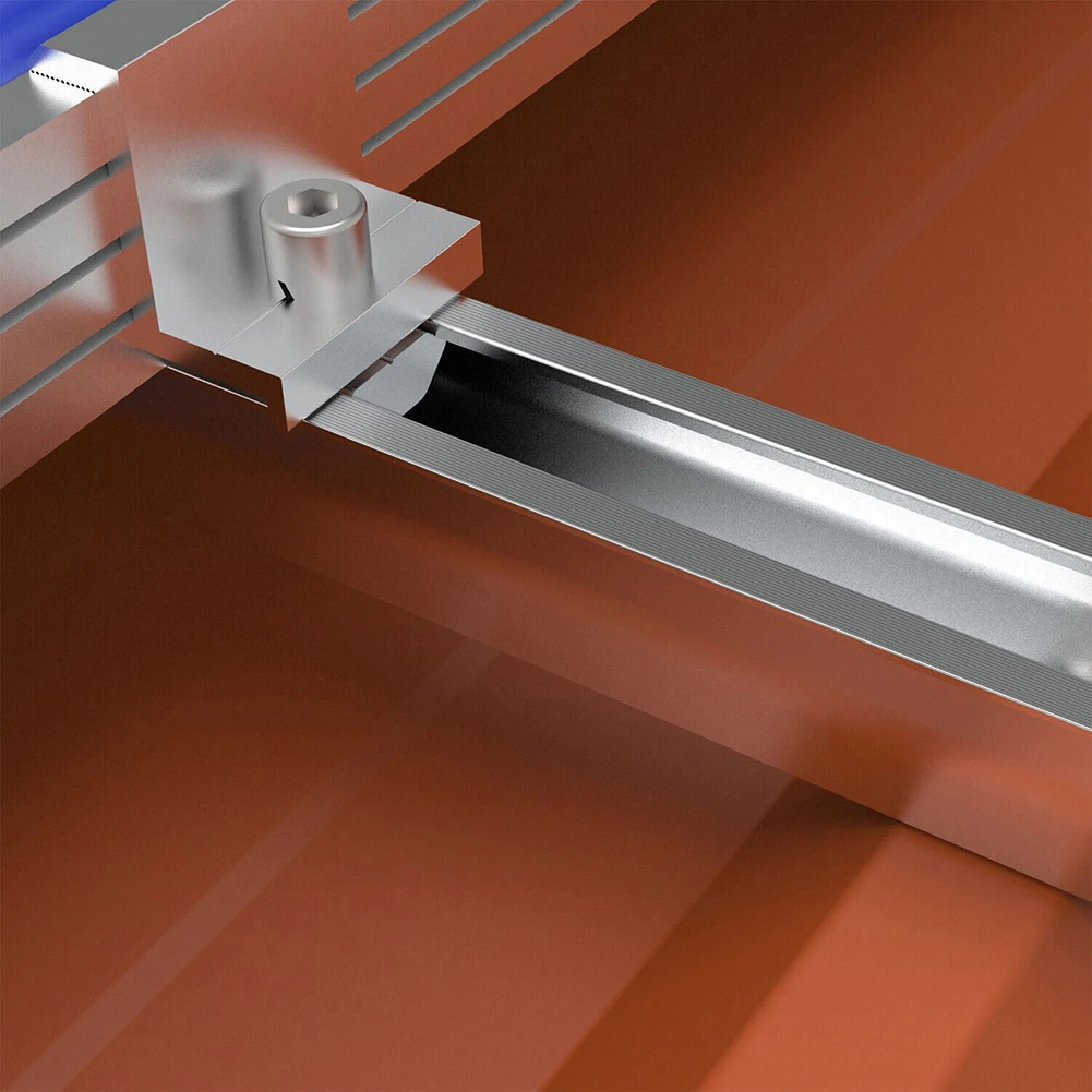 

Brand New High Quality Home Rails Solar Panel Racking Silver Solar Panel Bracket Trapezoidal Rail Aluminum Alloy