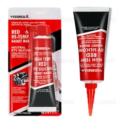 Strong Adhesive Glue RTV Car Motor Gap Seal Glue Equipment Repair Paste High Temperature Sealant Neutral Silicone Gasket