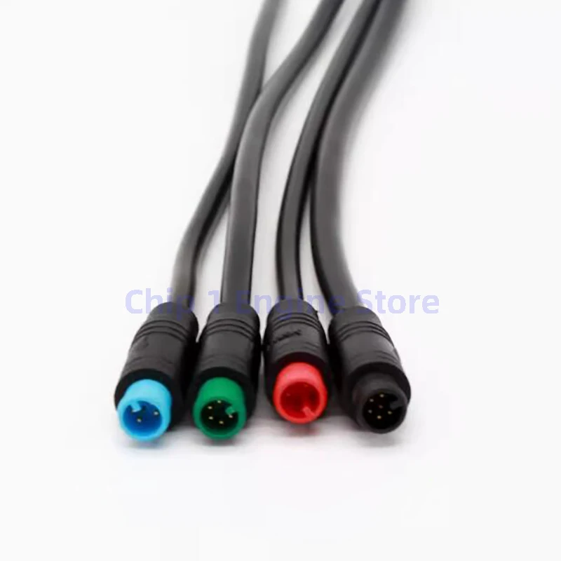 M6 6mm 2/3/4/5 Pin male&female Julet Electric bike Butt Plug Connector waterproof Scooter Brake Cable Pluger Signal Sensor