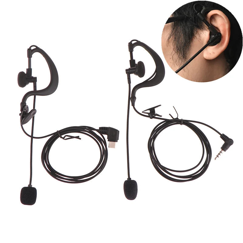 

Full Duplex Two-way Football Judger Arbitro Earpiece Soccer Referee Communication Headset For V6 V4 FBIM Helmet Heads