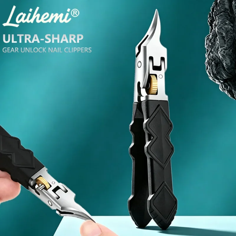 Laihemi Nail Clippers Used to Trim Thick Toenails Embedded in Toenails, Ergonomic, Suitable for Gifts for Friends and Family