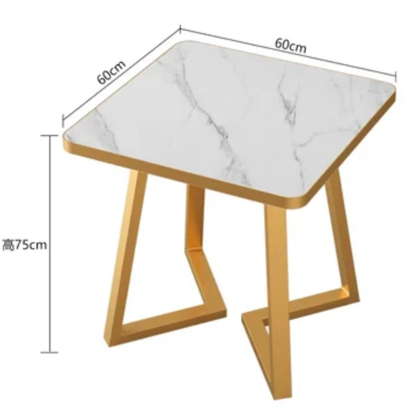 

Homestay Living Room Café Tables Negotiation Modern Balcony Homestay Café Tables Shop Metal Furniture Стол MH40ZZ