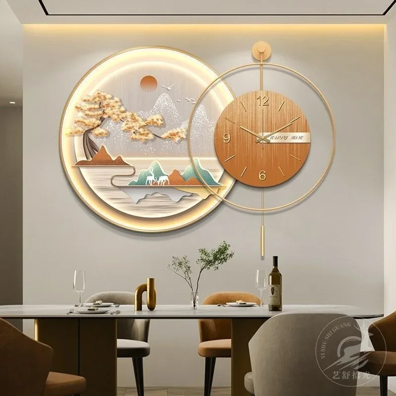 

80 см современная простая декоративная картина для крыльца с часами, столовая, спальня, простота, гостиная, диаграмма, часы, входной свет