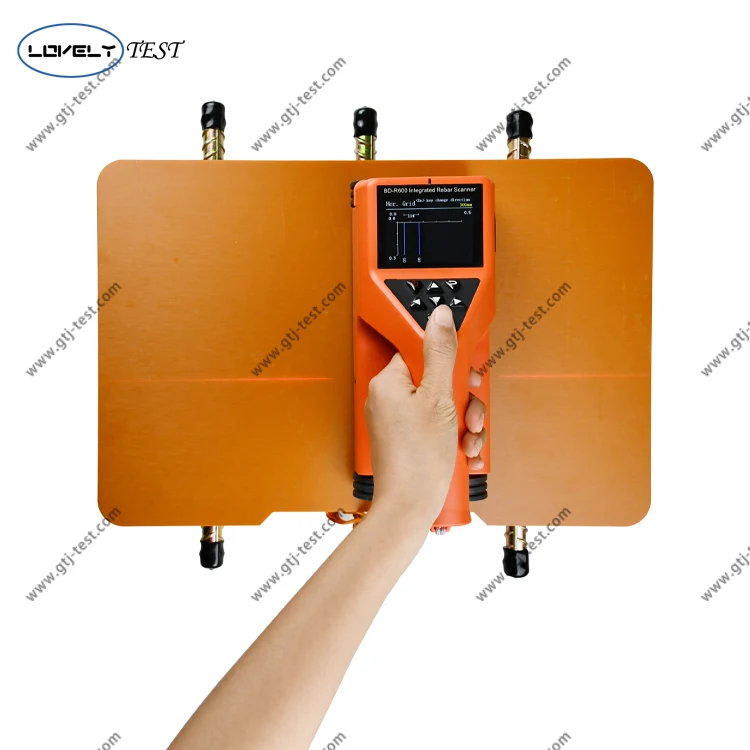 

Integrated Rebar Scanner Concrete Cover Meter 220V Steel Machine for Equipment Measurement Lithium Battery