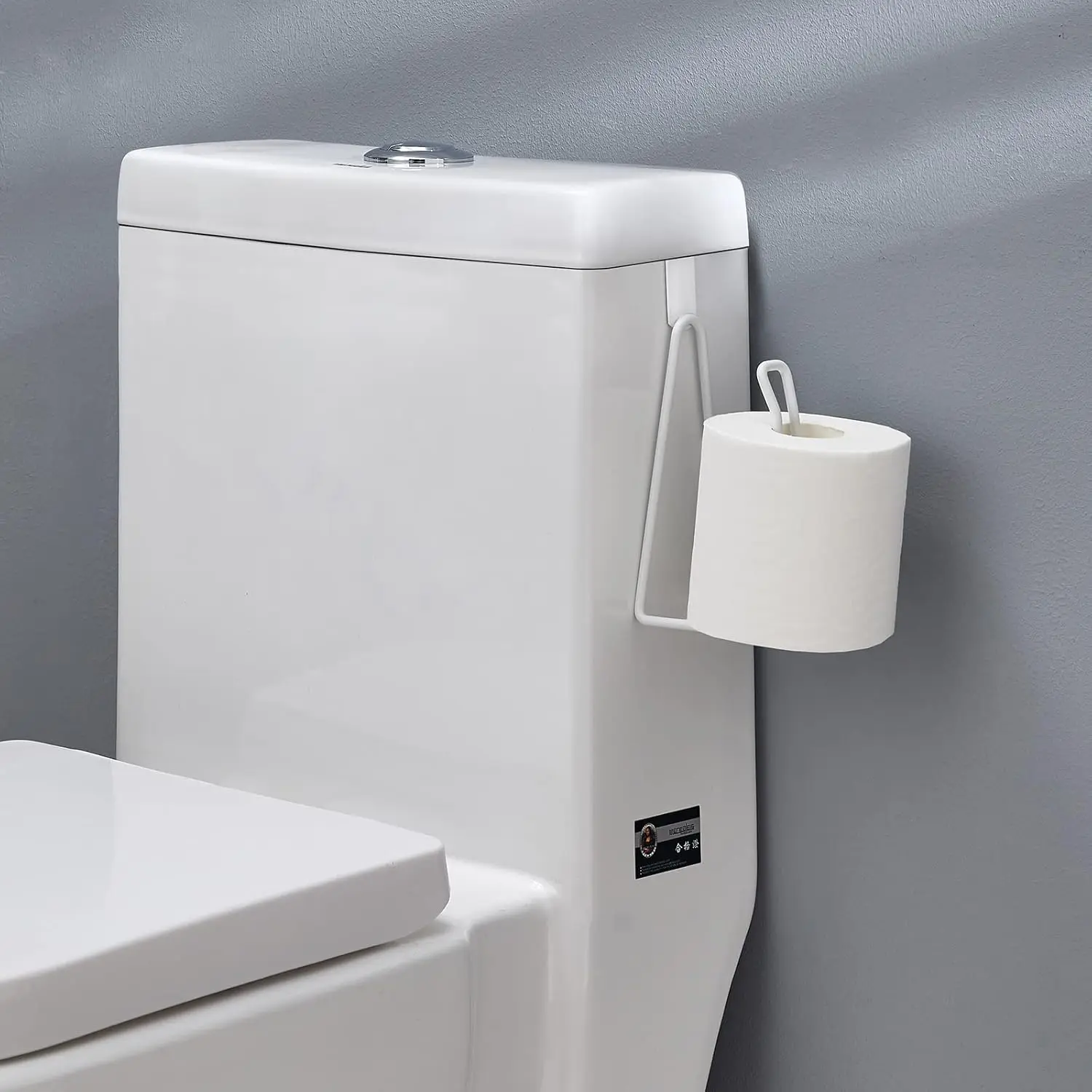Toilet paper holder, roll paper dispenser, very suitable for organizing and storing in the bathroom.