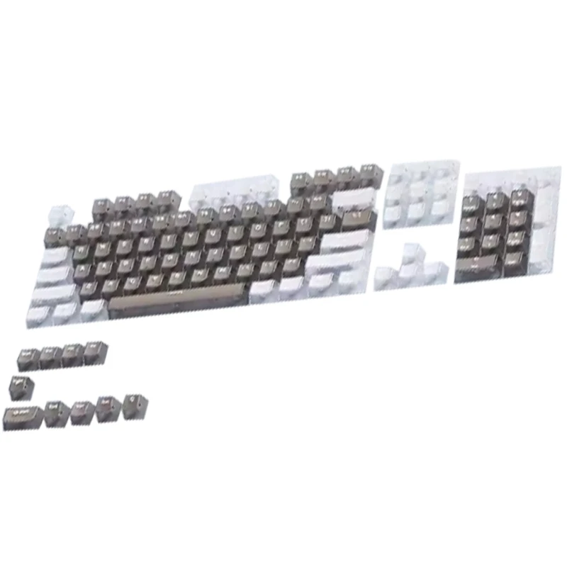 Improved Typing Experience 114 Keycaps Modern Keycaps for Mechanical Keyboards, Suitable for Various Layouts Keycaps Dropship