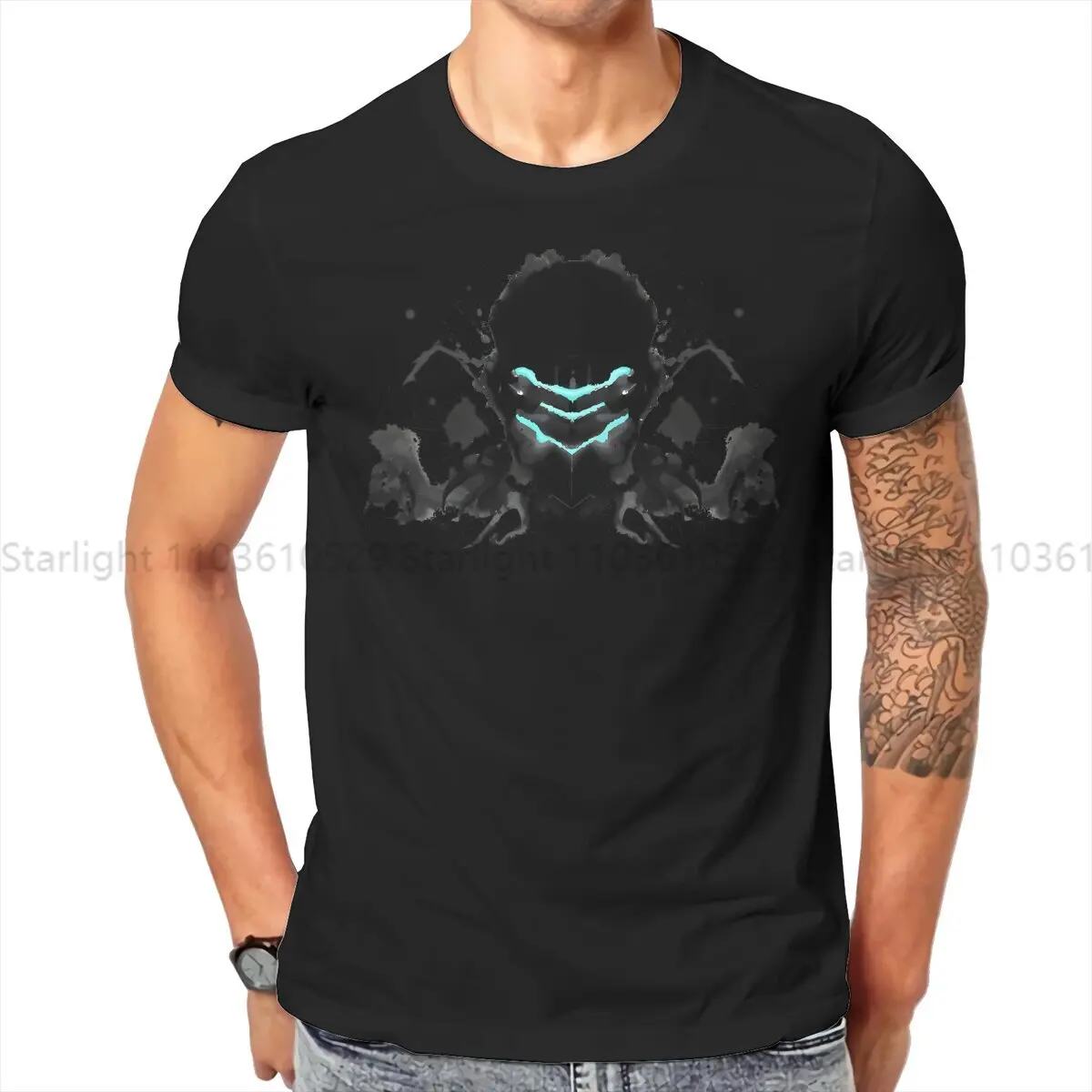 Dark Men TShirt Dead Space Crewneck Tops T Shirt Funny Birthday Gifts